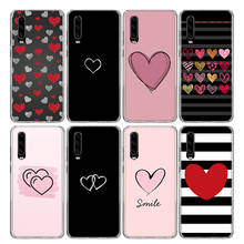 Love Heart Phone Case For Huawei Y5 Y6 Y7 Y9S Honor 9 10 Lite 8A 8X 8S 9X P Smart Z 2019 7X 7A Soft TPU Back Cover Shell 2024 - buy cheap