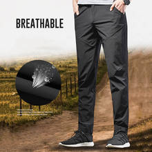 Pantalones deportivos transpirables informales para hombre, ropa de secado rápido, resistentes al desgaste, elásticos, para escalada, correr, montar y hacer senderismo 2024 - compra barato