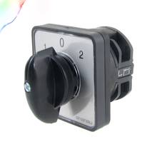 Interruptor de cambio de cámara rotativa, AC 440V, 240V, 1-0-2 posiciones, negro 2024 - compra barato