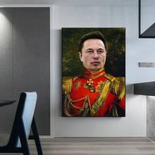 Elon Musk Poster Canvas Poster Painting Wall Art Picture for Living Room Home Decor Print on Canvas Decoration Gift Frame 2024 - buy cheap