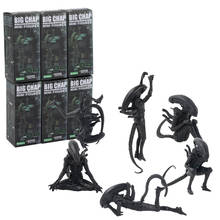3-10cm 6pcs/set Big Chap Aliens VS Predators Action Figure Alien Hybrid Figuration Xenomorph Aliens AVP Model Toys 2024 - buy cheap
