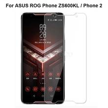 Для ASUS ROG Phone 2 Phone2 2019 ультратонкая защитная пленка из закаленного стекла 9H для ASUS Rog Phone ZS600KL защита экрана 2024 - купить недорого