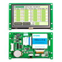 Pantalla táctil Monitor LCD TFT de 4,3 "con CPU + controlador + interfaz RS232/ RS485/ USB, compatible con cualquier microcontrolador, 100 Uds. 2024 - compra barato