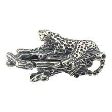 Authentic 925 Sterling Silver Leopard Lock Fits European  Faerybeads Bracelet Beads Charm DIY Jewelry 2024 - buy cheap