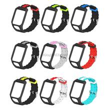 Correa de silicona suave y transpirable para reloj, repuesto para TomTom Adventurer/Runner 2 3/Spark 3, accesorios para reloj deportivo 2024 - compra barato