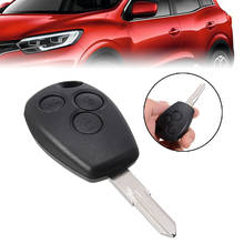 New Arrival 1 Set 3 Buttons Remote Key Case Shell Kit for Renault Trafic Master Clio Modus 2024 - buy cheap