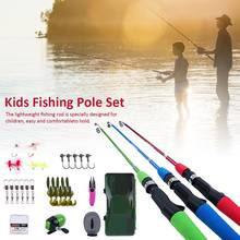 Fishing Pole Set Ultralight Retractable Portable Easy To Hold Fishing Rod Set Fishing Equipment Suitable For Kids Beginngers 2024 - buy cheap
