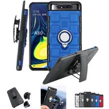 Caso com grampo de correia giratória para samsung galaxy a80 2019 a90 a 80 90 um caso para samsun sm a805f 90a 80a SM-A805F/ds capa magnética 2024 - compre barato