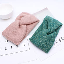 Fashion Women Headband Knit Korean Knot Cross Elastic Headbands Hair Bands Soft Female Girls Turban Hair Ties Hair Accessories 2024 - buy cheap