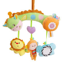 Baby Toys Owl Bird Cute Cartoon Animal Stuff Plush Doll Early Educational Rattle Bed Hanging Stroller Hanging Gift 2024 - buy cheap