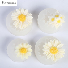 Chamomile Aromatherapy Gypsum Silicone Molds Daisy Flower Mold Handmade Soap Mold Cake Decorating Tools Fondant Chocolate Mould 2024 - buy cheap