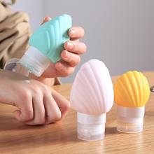 Portable Silicone Refillable Bottles 40 90 ml Cute Shell Cream Storage Container Traveler Lotion Shampoo Container Hose Bottle 2024 - buy cheap