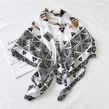 90*90cm Square Scarf Korean Fashion All-match Scarf Female Korean Elephant Scarf Shawl women 2024 - buy cheap