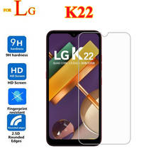 For LG K22 Tempered Glass 9D Protective Glass Screen protector Explosion-proof Phone Film For LG K22 K 22  LM-K200BMW Pelicula 2024 - buy cheap