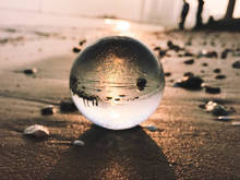 1 pçs 40-110mm fotografia de cristal contas de sementes redondas feng shui cor clara magia bolas de vidro natural para decoração de casamento em casa 2024 - compre barato