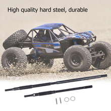 1 Pair Hard Steel Rear Axle Drive Shaft CNC Finishing Process Treatment Strong for 1/10 RC Crawler Axial WRAITH RR10 NEW 2024 - buy cheap