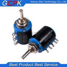 2pcs WXD3-12 1 100 W 220 470 K 2K2 1 3K3 4K7 47 33 22 10K K K K Ohm 100R 220R WXD3-12-1W 470R 2.2K 3.3K 4.7K Potenciômetro com porca 2024 - compre barato