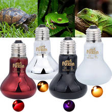 Lámpara de calefacción para mascotas, luz anfibia de día y noche, AC220-240V, 25/50/75/100W, UVA, lámpara de calefacción, reptil, color, envío directo 2024 - compra barato