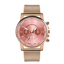 1PCS Digital Women Watches Quality Fashion Geneva Roman Numerals Faux Analog Quartz Ladies Watch Bracelet Clock Gift 2024 - buy cheap