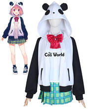 Traje de YouTuber Vtuber Hololive Sasaki Saku, uniforme, disfraz de Cosplay 2024 - compra barato