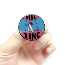 Enamel Brooches Singer Harry-Style Fine Line Album Theme Lapel Pins Jewelry Cute Badge Brooch Gifts for Fans New Arrivals 2024 - buy cheap