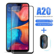 2 in 1 camera lens film for samsung galaxy a20 A20S tempered glass on for samsun a 20 20a 20s screen protector protective glass 2024 - buy cheap