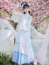 Women/Female Hanfu Dress Chinese Style Traditional Ancient hanfu Costumes Tops Skirt Chinese Dance Clothes cosplay hanfu women 2024 - buy cheap