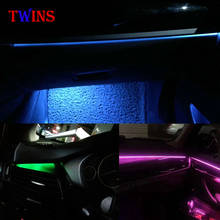 Luz ambiental do carro para bmw x5 x6 f15 f16 2014-2018 porta interior conversão automática carro iluminação decorativa tuning carro 2024 - compre barato