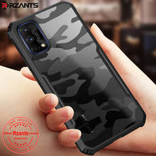 For Realme 7 Pro Case Airbag Case for Realme 7 4G чехол Shell Camouflage Acrylic PC+TPU Anti-knock Armor Back Cover 2024 - купить недорого