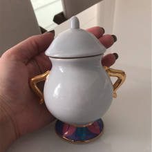 Hot Sale Beauty and The Beast Sugar Bowl Pot Geniune Ceramic Coffee Tea Set Cartoon Xmas Gift Drop Shipping Fast Post 2024 - buy cheap