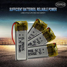 Bateria de polímero de lítio, 3.7v 90mah 350926 bateria li-íon recarregável para gps dvd mp3 mp4 mp5 tablet câmera selfie stick 2024 - compre barato
