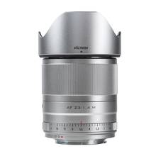 Viltrox 23 мм f1.4 STM EF-M крепление макроудлинителя для APS-C объектив с фиксированным фокусным расстоянием для цифровой однообъективной зеркальной камеры Canon EOS M камеры M5 M6 Mark II M200 M50 2024 - купить недорого