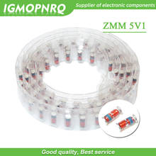 Diodo Zener SMD de 200 piezas ZMM 5V1 LL34, paquete de 1/2W 0,5 w 5,1 V, Chip Zener 2024 - compra barato