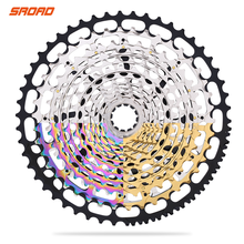 SROAD-Cassette Sram XD de 12 velocidades, Piñón duradero de acero dorado arcoíris, ultraligero, 12 S, 10-50T, K7, 10T a 50T, 10T 2024 - compra barato