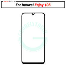 For huawei Enjoy 10S Front Glass Touch Screen Top Lens LCD Outer Panel Repair For huawei Enjoy10S 2024 - buy cheap