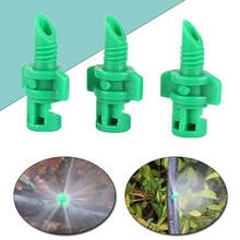 Mini Misting Nozzles 180 Degree Refraction Micro-Sprayers Greenhouse Watering Irrigation System Fog Sprinklers 100 Pcs 2024 - buy cheap