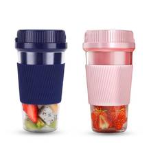 DIY Rechargeable Smoothie Maker Blenders Machine Sports Bottle Juicing Cup 250 Ml Portable Electric Fruit Juicer Home Kitchen 2024 - buy cheap