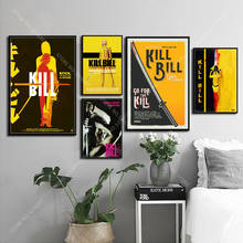 G103 Art Decor  Quentin Tarantino Movie Kill Bill Uma Thurman Classic Wall Art Canvas Painting Silk Poster Home Decoration 2024 - buy cheap