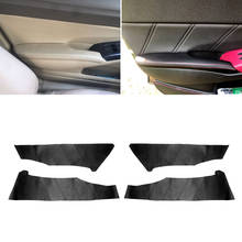 4pcs Microfiber Leather Door Panel Cover For Honda Civic 8th Gen Sedan 2006 2007 2008 2009 2010 2011 Car Door Panels Cover Trim 2024 - buy cheap