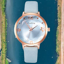relógios feminino Stylish Womens Classic Quartz Wristwatch Bracelet Watches Fashion Leather Casual Watch Elegant Relogio Woman 2024 - buy cheap