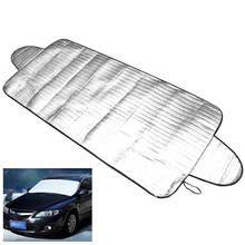 70*148cm Car Sunshade Car Front Windshield Snow Frost Sunscreen Insulation Front And Rear Sun Anti-Snow Block Car Accessories 2024 - buy cheap