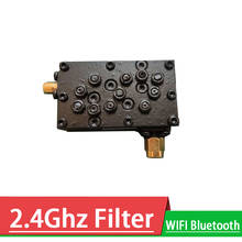 Filtro de paso de banda Bluetooth 2,4G WIFI 2,4G cavidad antiinterferencias para amplificador de Radio Ham 2024 - compra barato