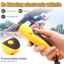 Practical Electronic Electric Whistle Referee Tones Outdoor Survival Football Basketball Game Cheerleading Whistle 2024 - buy cheap