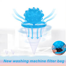 Filtro reutilizável de máquina de lavar, bola de limpeza flutuante para apanhar cabelo, ferramenta doméstica, 1 peça 2024 - compre barato