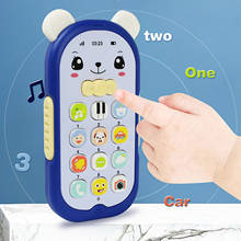 Children's Educational Early Education Machine Baby Mobile Phone Toy With Music Entertainment Learning Toys For Baby 2024 - buy cheap