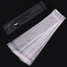 100pcs 32cm Length Gift Bag Clear Self Adhesive Bags Opp Transparent Cosmetic Food Candy Jewelry Packing Long Pen Plastic Bag 2024 - buy cheap