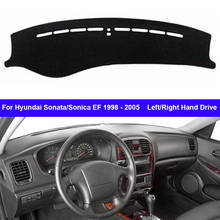 Car Dashboard Cover Dash Mat Carpet Cape For Hyundai Sonata Sonica EF 1998 - 2005 LHD RHD Sunshade 2004 2003 2002 2001 2000 1999 2024 - buy cheap