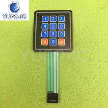 Teclado de matriz de un solo Chip para microordenador, panel de película fina, interruptor de película fina, 12 teclas, 3x4, 5 uds. 2024 - compra barato