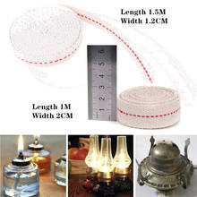 1M/1.5M DIY Accessory Material Strong Flat Cotton Wick Core For Kerosene Burner Stove Lighting Lantern Oil Lamp Making 2024 - buy cheap