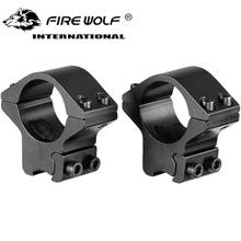 2pcs Rifle Tactical Low Profile 25.4mm 1" Scope Rings 11mm Dovetail Rail Mount Free Shipping 2024 - buy cheap